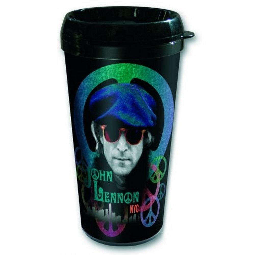 JOHN LENNON ジョンレノン (生誕 85年 ) - Beret (Plastic Body) / トラベルマグ / マグカップ - PGS